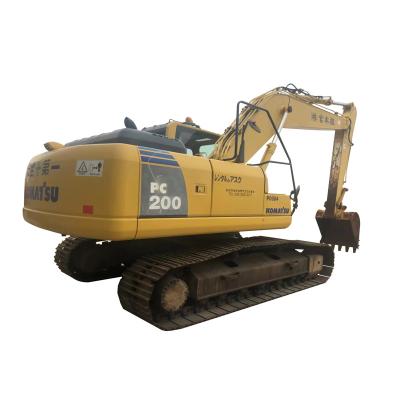 China Construction Digging Japanese Earthmoving Machinery Used Komatsu PC 200-8 Crawler Excavator For Sale for sale