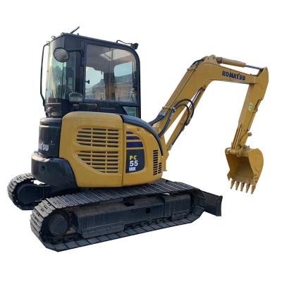 China Construction/agriculture digging original used KOMATSU crawler excavator, KOMATSU PC55MR PC35MR PC56, used KOMATSU PC55MR mini excavator for sale for sale