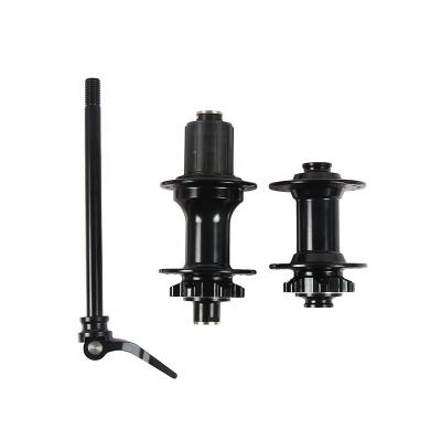 China 32/36 Holes Aluminum Electric Mountain Bike Hub Front 110mm 148mm Aluminum Alloy Rear Through Axle Emtb Hub for sale