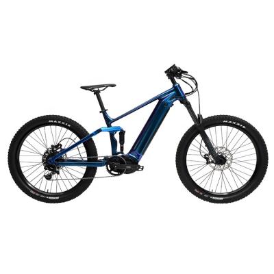 China 2023 Aluminum Alloy Sailing Bikes Hot Sales Bafang G510 Motor Mid Suspension Full Drive Electric Bike for sale