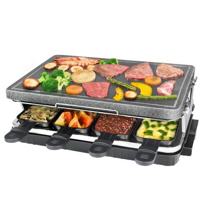 China Wholesale outdoor yakitori stone indoor electric non-stick coating pan BBQ table smokeless grill for sale