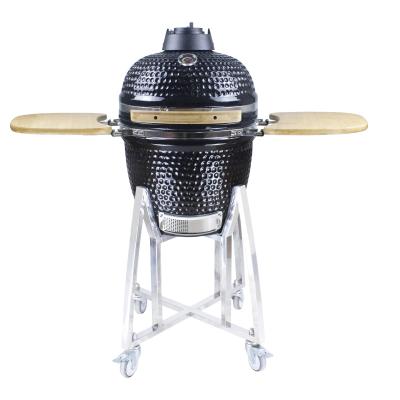 China Adjustable Height Portable Outdoor Charcoal Grills Folding Stainless Steel BBQ Smoker Outdoor Ceramic BBQ Oven KAMADO Indoor BBQ Grill for sale