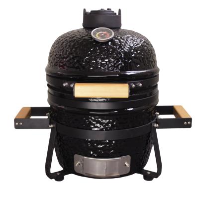 China Oven Outdoor Roaster Smoker Kamado 13 Inch Ceramic BBQ Grill Egg Multifunctional Easily Cleaned Ceramic BBQ Grill for sale