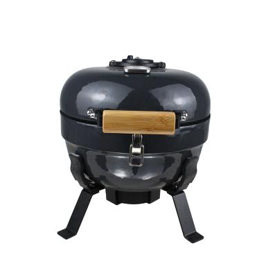 China Adjustable Removable BBQ Table Outdoor Garden Size BBQ Grills Charcoal BBQ Grilling Kamado Ceramic Grill for sale