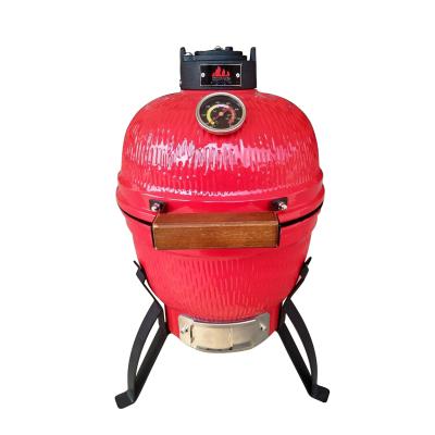 China BBQ Grill Adjustable Height Kamado Indoor Smokeless BBQ Grilling Camping Portable Charcoal BBQ Grills for sale