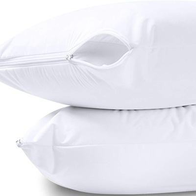 China Waist Pillow Antistatic Hypoallergenic Polyester Fiber Polyester Soft Fluffy Pillow With Washed Cotton Pillow Cover for sale