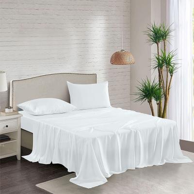 China Antistatic 100% Bamboo Sheet Set Bedding Set Bamboo Bed Sheet for sale