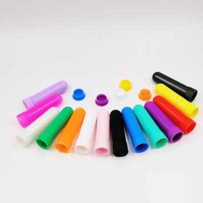 China Factory Easily Sell BPA Free Hot White Aromatherapy Nasal Inhaler Breath Sticks Tubes Parts for sale