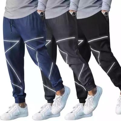 China Men's Loose Fashion Jeans Men's Denim Hombre Casual Trousers Streetwear Breathable Casual Trouser Trousers and Reflective Mens Cargo Pants for sale