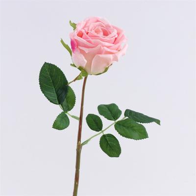 China European Artificial Silk Rose High Quality Silk Rose Artificial Flowers for sale