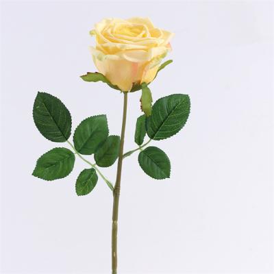 China Silk Rose Artificial Rose Bouquet Decoration Background Flower Silk Strip for sale