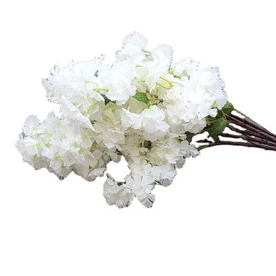 China Moisturize Cherry Blossom Flowers Artificial Wedding Flower Arrangements Artificial Flowers for sale