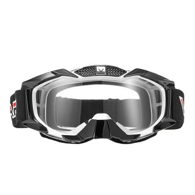 China New Hard Multiple Scenarios Motorcycle PC Goggles Motocross Wind Mirror for sale