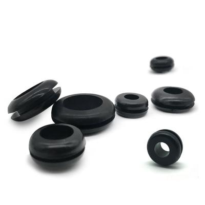 China 4x7x10x1.6/7 Power Automotive Rubber Grommet NBR FKM EPDM Silicone O Ring Sealing Gasket Drywall Cable Grommet for sale