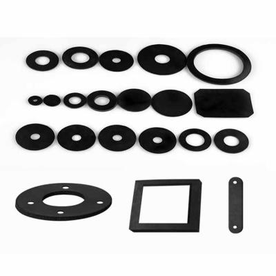 China Solution Nitrile Buna FKM EPDM Rubber Gasket Industrial Silicone O Ring Sealing Gasket Rubber Square Flat Ring for sale