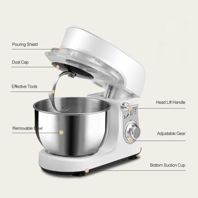 China Bowl-Lift Design Food Stand Mixer 1000W Dough Kneading Machine Fufu Blender For Sale for sale