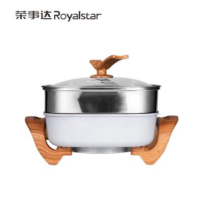 China 2021 Modes Household Design Hotel Household Multifunctional Outdoor Aluminum Temperature Control Nonstick Hot Pot Electric Grill Pan for sale