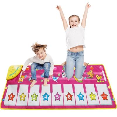 China Kids Playing Multifunctional Colorful Educational Musical Dacing Carpet Baby Custom Play Mat Foldable Playmat for Kids Children for sale