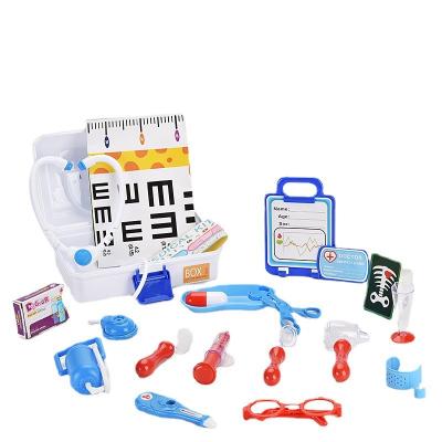 China Plastic Pretend Educational Game Doctor Role Play Preschool Tool Case Toy Set Gift For Kids for sale