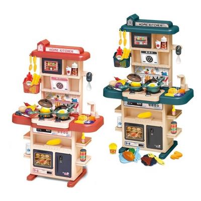 China Low Price Plastic Plastic Pretend Role Play Cooking Table 43pcs/set Kids Other Play Kitchen Toy for sale