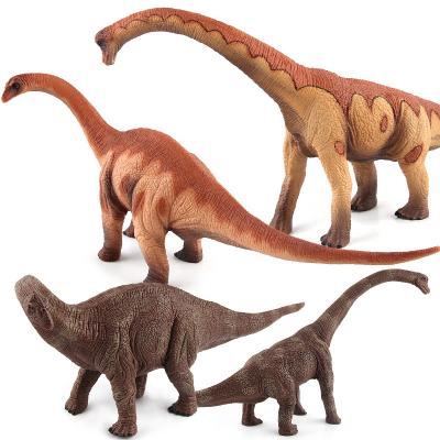 China PVC Plastic Jurassic World Realistic Jurassic Park Dinosaurs Set Animals Figure Brontosaurus Brachiosaurus Dinosaur Model Kids Toys for sale