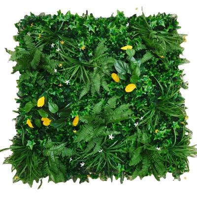 China High Simulation Supplier Customized Indoor And Outdoor Decorative Plastic Artificial Grass Wall for sale