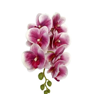 China New Design Eco-friendly Materials Artificial Flower 7 Heads Medium And Long Stem Orchid For Garden Bath Decorate for sale