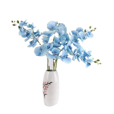 China Factory Price High Quality Artificial Orchids 3D Flowers Holiday Wedding Simple Home Decoration Eco-friendly Materials for sale