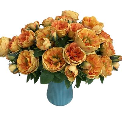 China Exclusively real touch artificial flowers rose to wedding decoration high quality flowers Amazon hot sale for sale