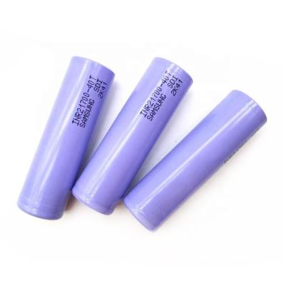 China High Discharge Rate Battery 3.6V Korean Rechargeable Electric Bikes Battery INR21700 40T 4000mAh Battery For Car for sale