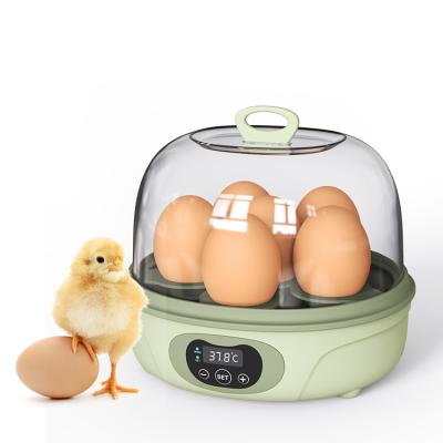 China Farms Home Use Poultry Incubator Machine For Eggs , 6 Pcs Mini Automatic Egg Hatching Incubator for sale