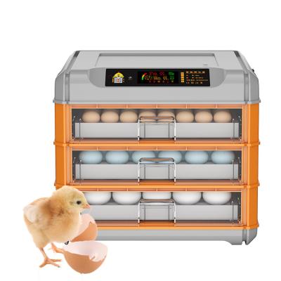 China 192 Full Automatic Egg Incubator Rolling Drawer Egg Incubator Digital Chicken Egg Incubator For Sale for sale