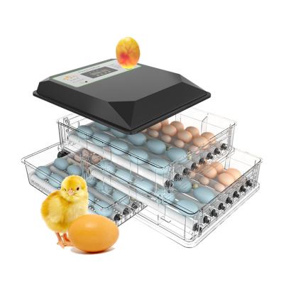 China 192 Pcs Automatic Egg Incubator Digital Mini Egg Hatchery Machine Egg Incubator Fully Automatic High Quality New Design for sale