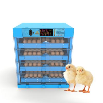 China Full Automatic Egg Incubator 98% Digital Chicken Egg Incubator and Hatcher High Hatching Rate 36-256 Pcs Full Automatic for sale