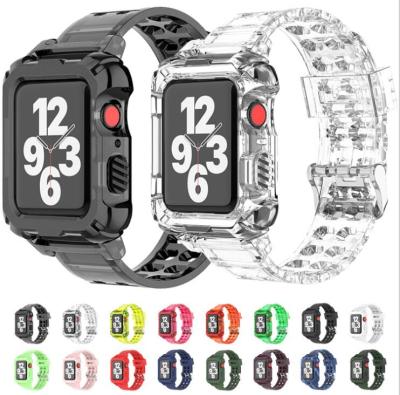 China TPU Watch Case Watch Band Band For Apple iwatch 2 3 4 5 6 Back Cover for sale