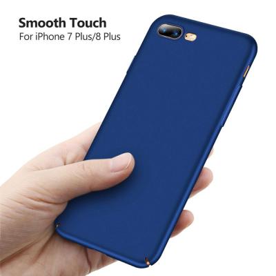 China Anti Skidding Mattes Outdoor Ultra Thin Fit Protective Hard Plastic Case For iPhone 8 Plus Back Cover for sale