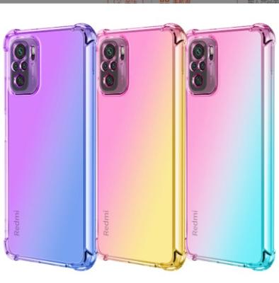 China Protect 1.5mm Gradient TPU Back Cover Shockproof Case For Xiaomi Redmi Note 10 Pro Note9 8T Note7 Pro for sale