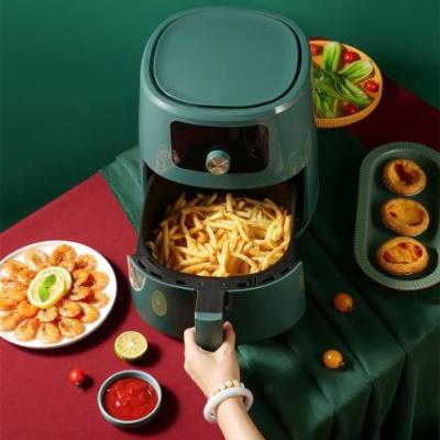 China Hotel Sale 8l Black Round Air Fryers Freidora Desitin 3.8kgs for sale