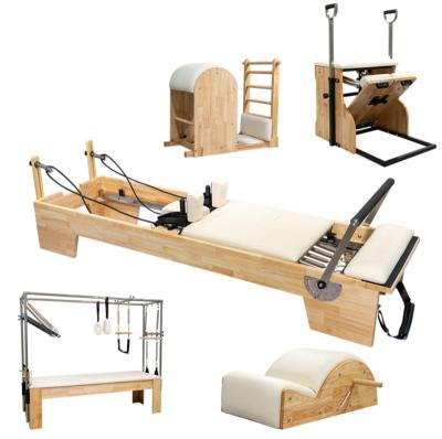 China TEZEWA Factory Directly Wholesale Wooden Commercial Home Complete Pilates Equipment for sale