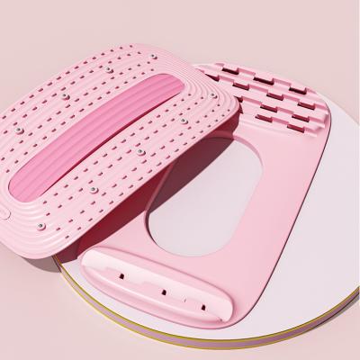 China Lumbar Support Portable Back Button Tool Waist TEZEWA Home Use Massager Back Waist Massage for sale