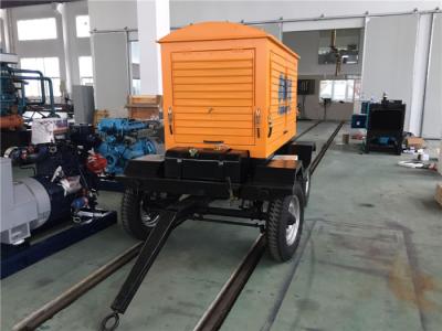 China High Pressure 120 KW Trailer Mounted Diesel Generator With High Temperature Radiator for sale