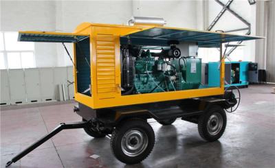 China Cummins 300 KW Trailer Mounted Diesel Generator Electric Statring Water Cooling for sale