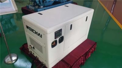 China 4 Pole Alternator 13 KVA Three Phase Diesel Generator With Sound Reducing Enclosure for sale