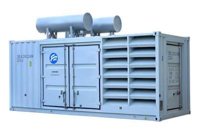 China Electric Starting Container Generator Set , 600 KW Diesel Generator 825 KVA for sale