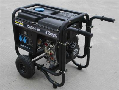 China Low Noise 2 Cylinder Diesel Generator 9.6KW Small Power Generator For School for sale