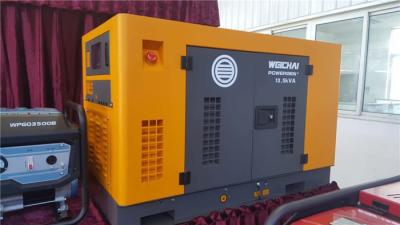 China 695 * 525 * 560mm 7.5KW Small Portable Diesel Generator One Cylinder Four Stroke for sale