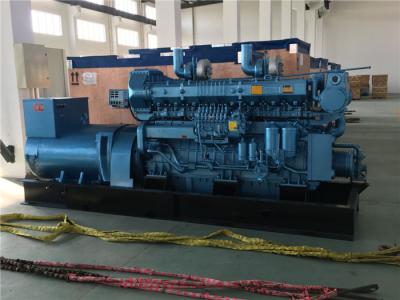 China Noise 108dB ( A ) Turbocharged 500 KVA Industrial Diesel Generators 8 Cylinder for sale