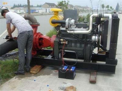 China Flexible / Reliable Diesel Water Pump Set Corrosion Resistant For Drainage for sale