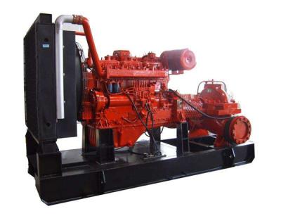 China Single Stage Diesel Engine Pump Set , Diesel Engine Water Pump For Irrigation for sale