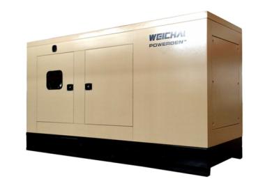 China Silent Type Water Cooled Diesel Generator ,1500 / 1800 Rpm Diesel Generator for sale